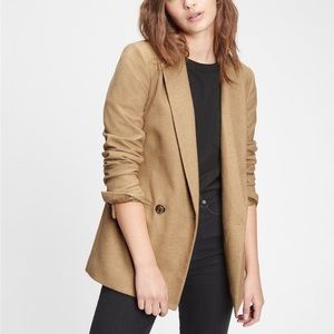 GAP Recycled Double-Breasted Blazer